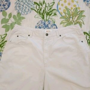 Talbots khaki Shorts 18  Women's Plus. Stone khaki